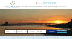 Desktop Screenshot of follysbestrentals.com